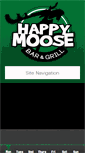 Mobile Screenshot of happymoosebarandgrill.com